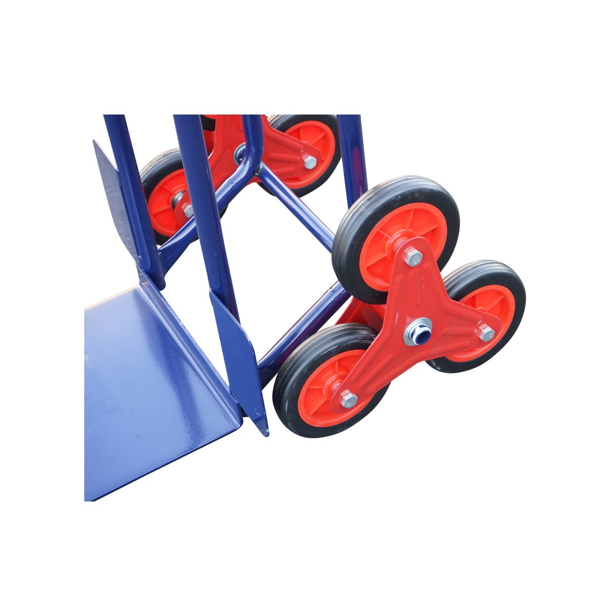 Carucior de transport pe trepte, scari cu 6 roti max 150Kg